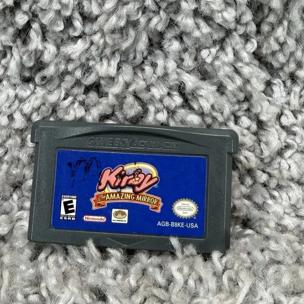Kirby & The Amazing Mirror Nintendo Game Boy Advance GBA Cartridge AGB B8KE USA